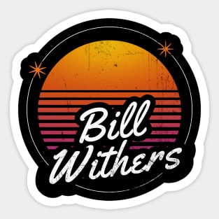 bill withers vintage moon #1 Sticker